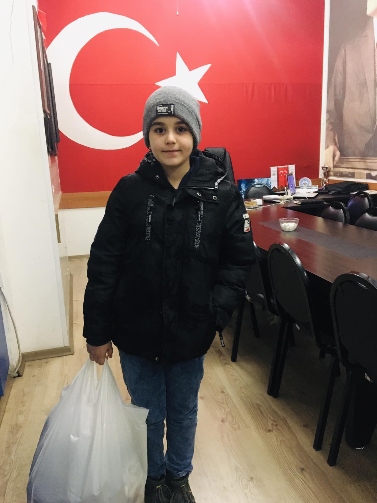 DERNEĞİMİZE GELEREK TEK YÜREK OLAN EYMEN'İMİZ 