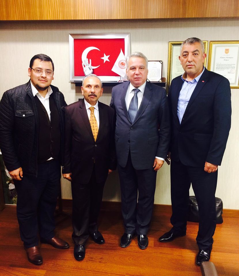 KONYALILAR FEDERASYONU OLARAK HEMŞEHRİMİZ, İZMİR MİLLETVEKİLİ HÜSEYİN KOCABIYIK'I T.B.M.M'DEKİ MAKAMINDA ZİYARET ETTİK.  