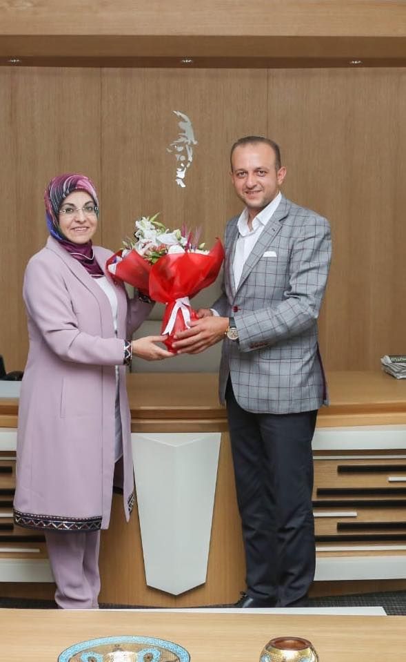 MERAM BELEDİYESİ BAŞKANI FATMA TORU HANIMEFENDİYİ ZİYARET ETTİK... 