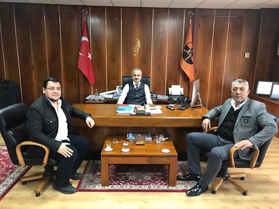 KARAYOLLARI 2. BÖLGE MÜDÜRÜ ABDULKADİR URALOĞLU'NU MAKAMINDA ZİYARET ETTİK. 
