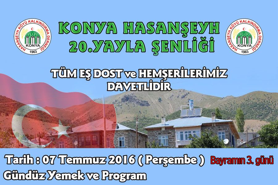 2016 YAYLA ŞENLİĞİ 