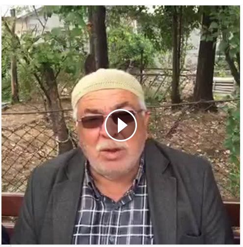 Hasanşeyh.te cuma öncesi caminin önü 