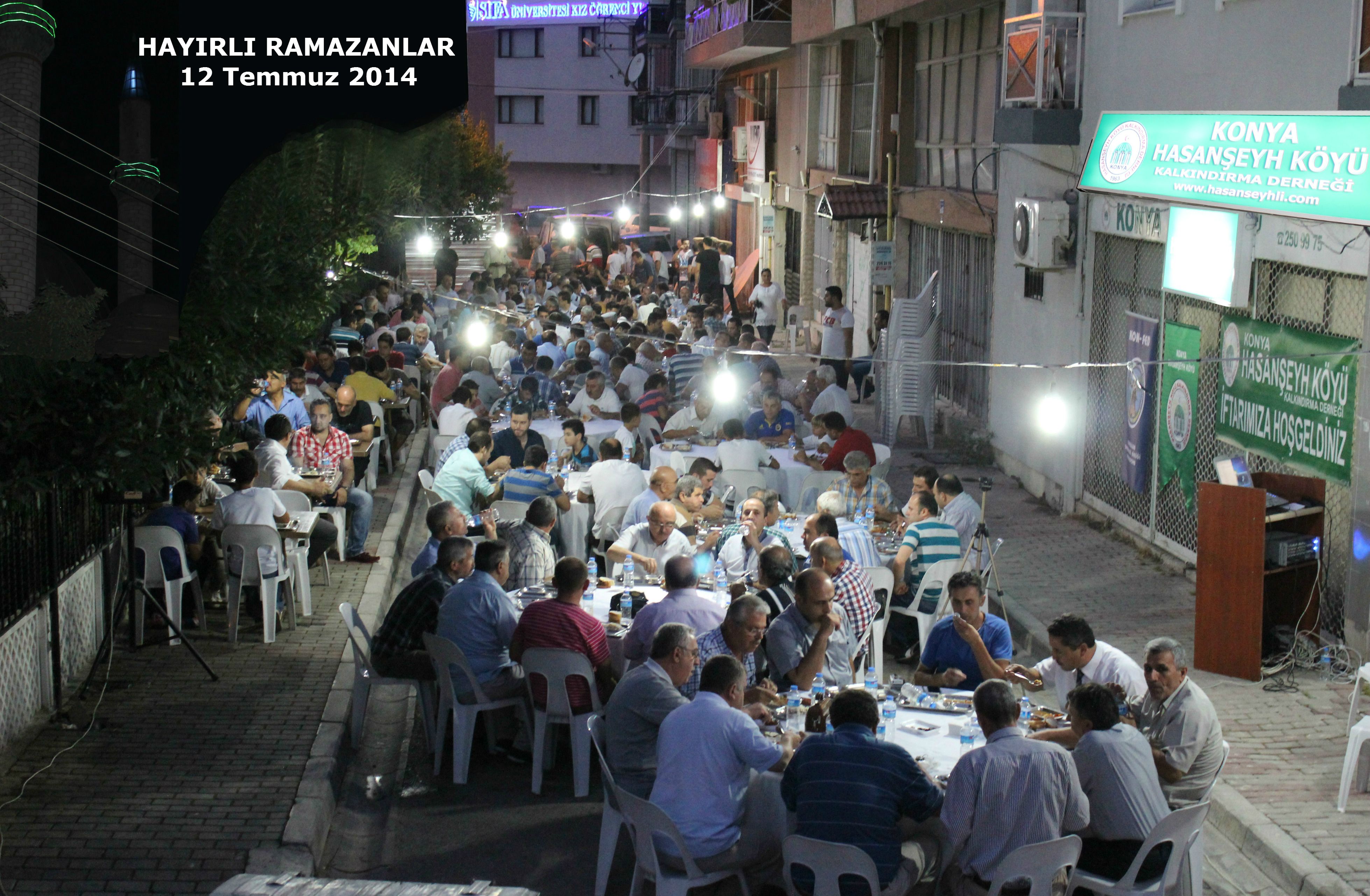 İFTAR YEMEĞİMİZİ VERDİK 