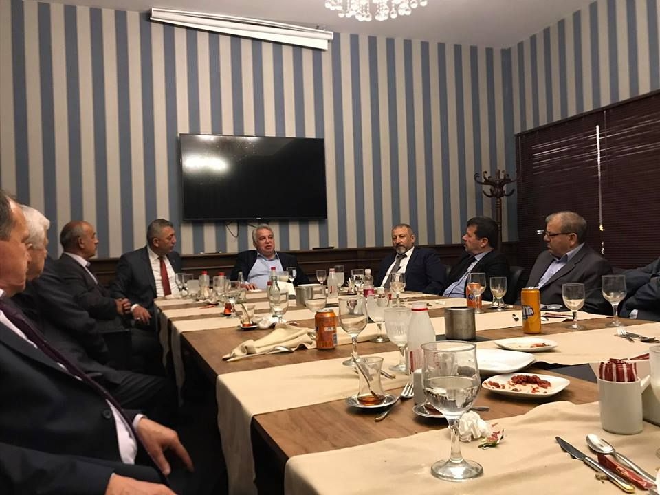 İZMİR MİLLETVEKİLİ SN.HÜSEYİN KOCABIYIK İLE AKŞAM YEMEĞİNDE BİR ARAYA GELDİK. 
