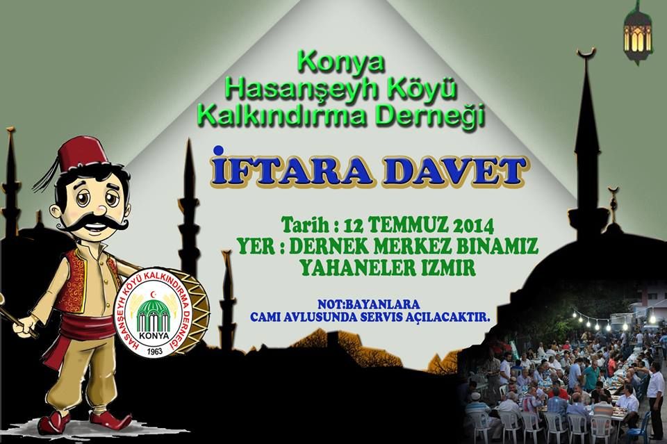 İFTARA DAVET 