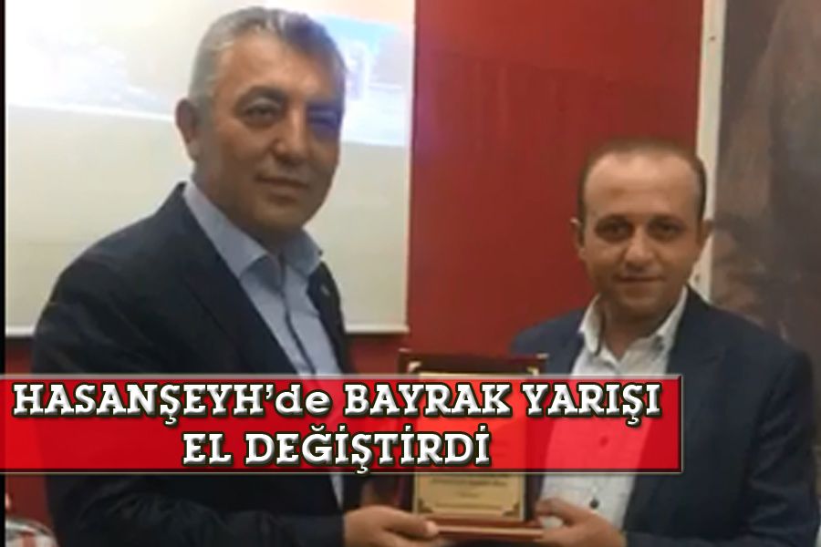 DERNEĞİMİZ'DE BAYRAK YARIŞI EL DEĞİŞTİRDİ... 